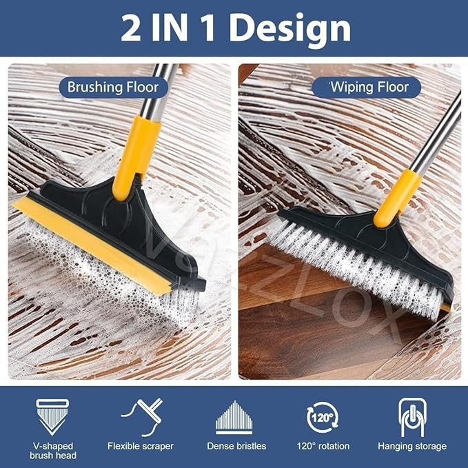 Floor 2in1 Cleaning Brush Long Handle