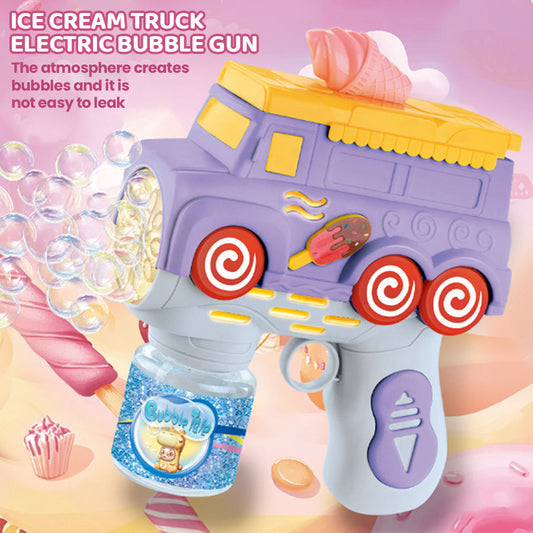 🍦🫧 Ice Cream Bubble Blaster: Sweet shape, endless bubbles, pure fun! 🌈✨
