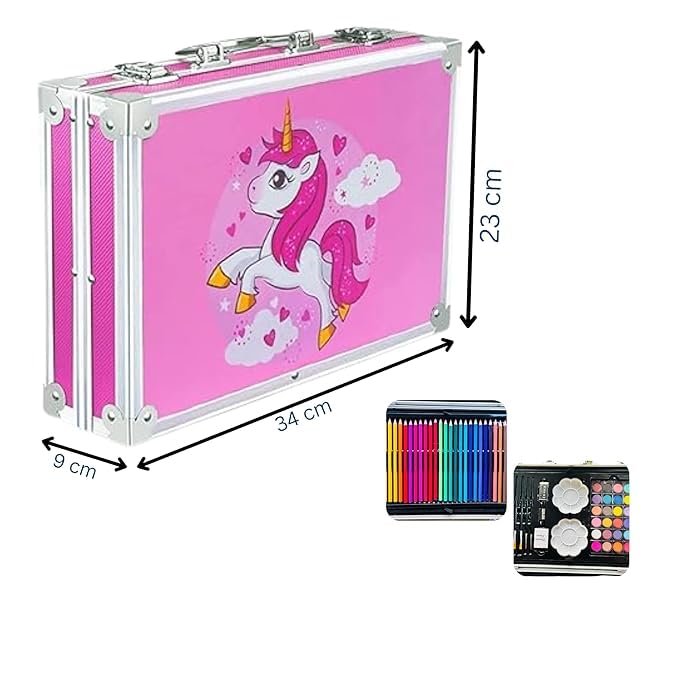 ✨ 145-Piece Creative Suitcase – Color Your Dreams!