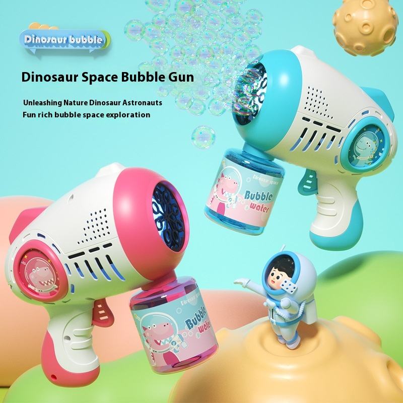 🦕 SPACE Dinosaur Automatic Bubble Machine