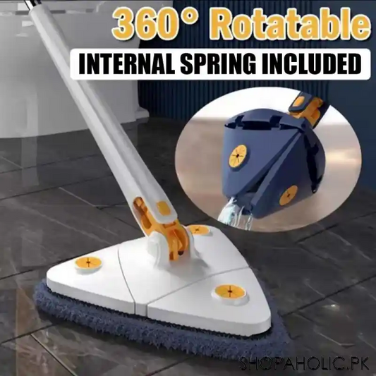 360° Rotatable Adjustable Cleaning Triangle Mop