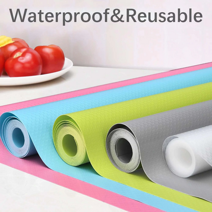 Anti-Bacterial Fridge Mat – Non-Stick PVC Sheet Roll, Safai aur Hifazat ka Perfect Combo