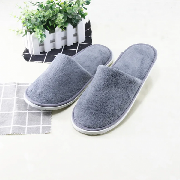 Soft Cotton Slippers (BUY 1 Get 1 Free)