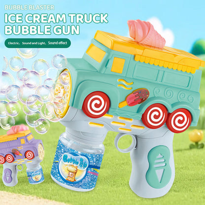 🍦🫧 Ice Cream Bubble Blaster: Sweet shape, endless bubbles, pure fun! 🌈✨
