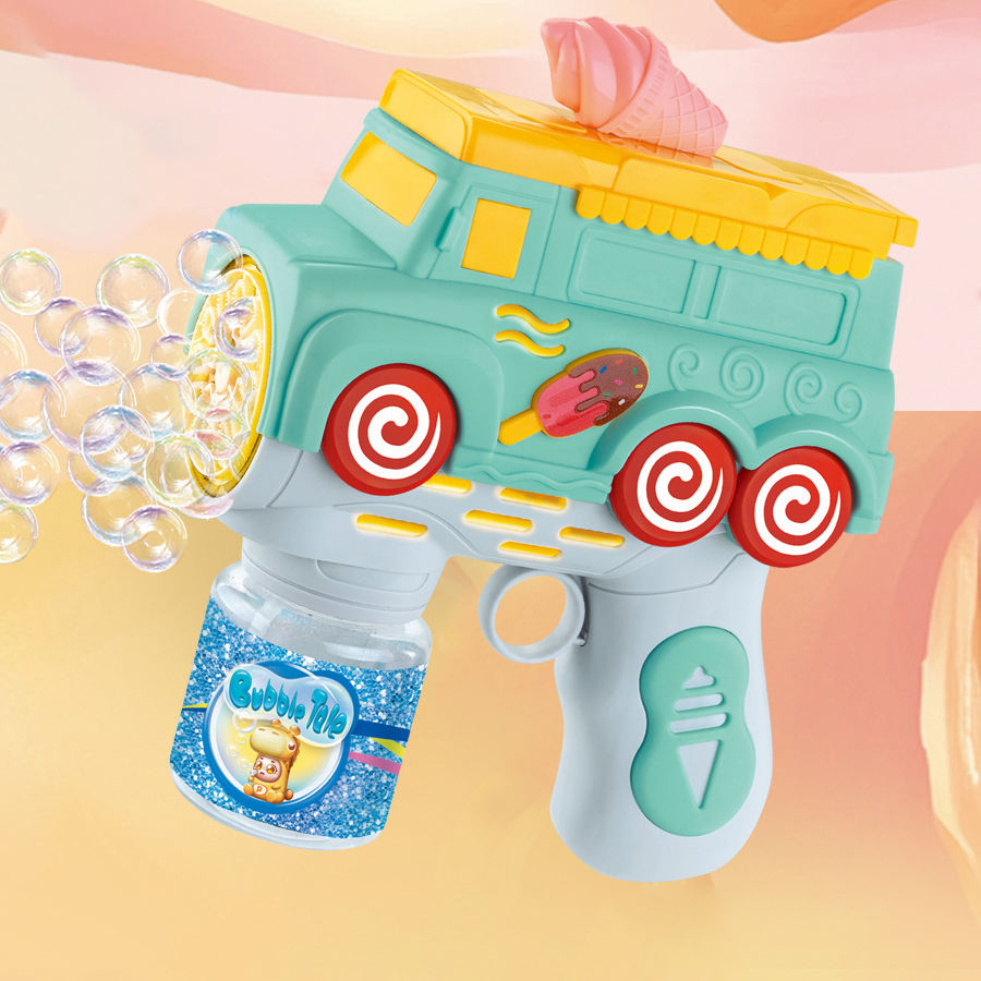 🍦🫧 Ice Cream Bubble Blaster: Sweet shape, endless bubbles, pure fun! 🌈✨