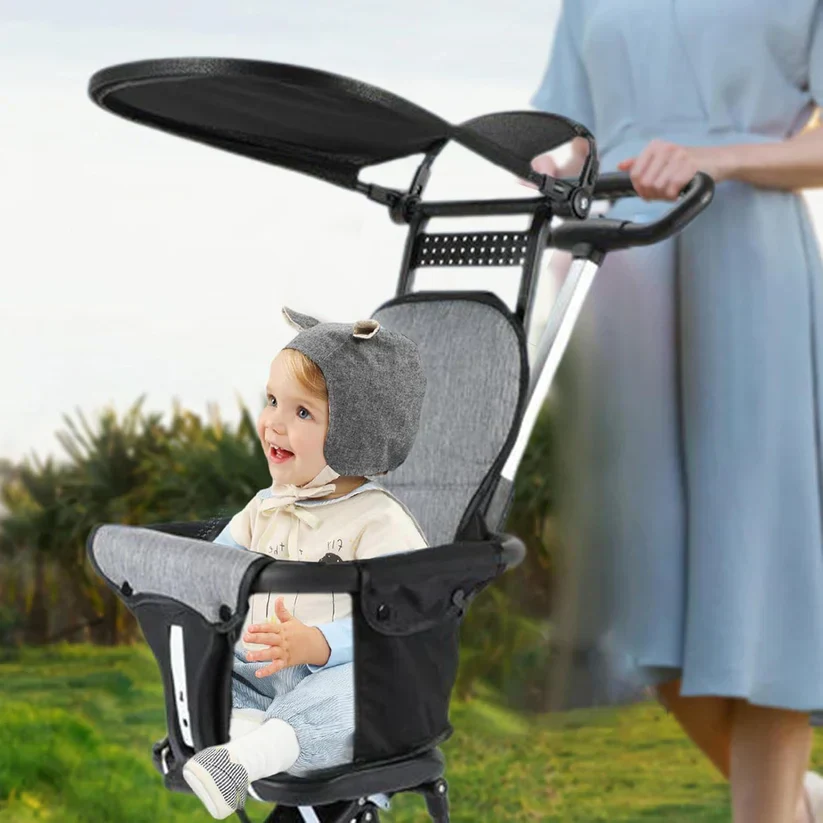 Lightweight Foldable Baby Stroller – Compact & Travel-Friendly Pram for Toddlers