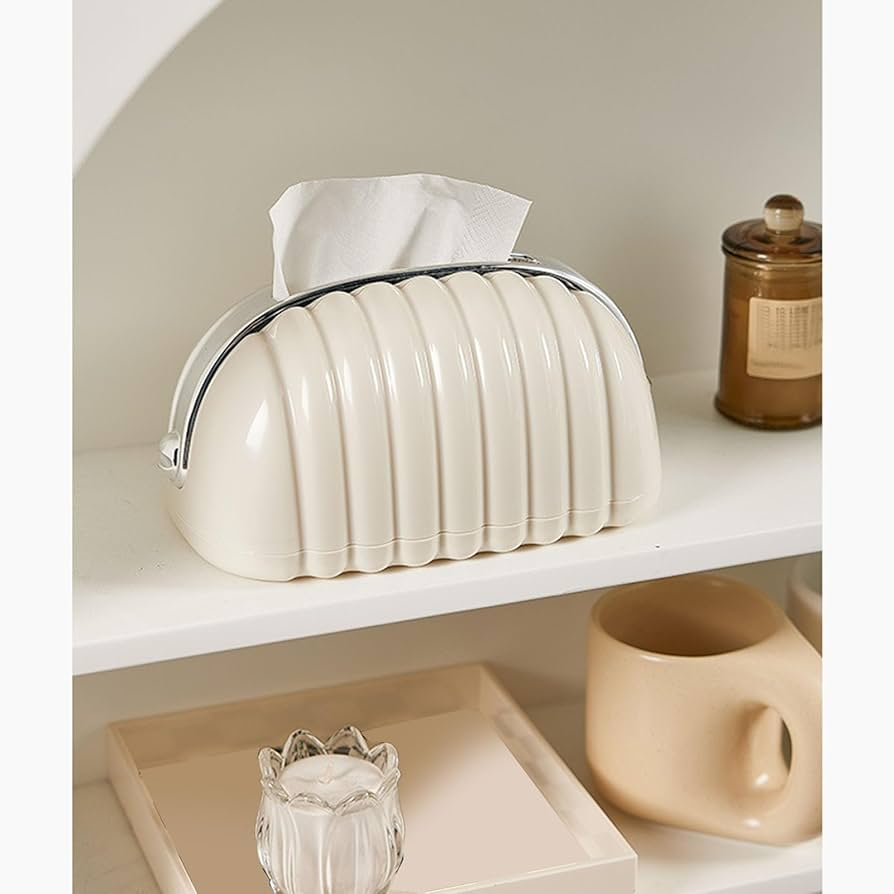Luxury Tissue Box Desktop Tissue Organizer