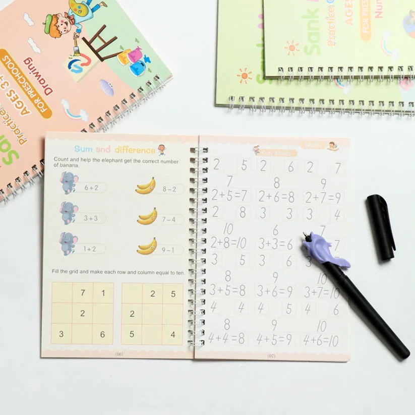 ✍️🌟 Practice, Vanish, Repeat — The Book That Teaches Like Magic! 🪄