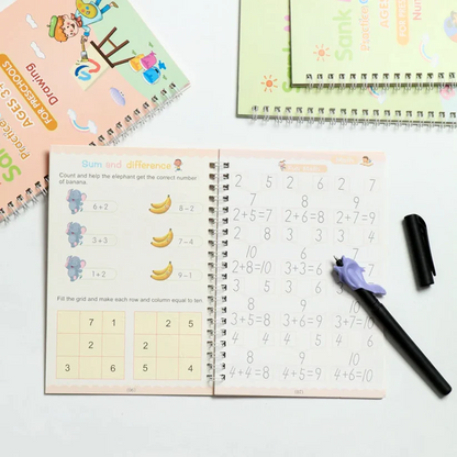 ✍️🌟 Practice, Vanish, Repeat — The Book That Teaches Like Magic! 🪄