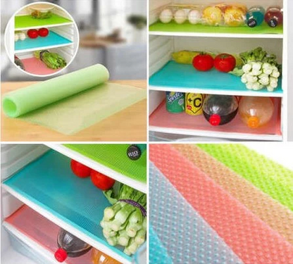 Anti-Bacterial Fridge Mat – Non-Stick PVC Sheet Roll, Safai aur Hifazat ka Perfect Combo